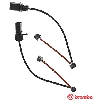 Brzdová destička Výstražný kontakt, opotřebení obložení BREMBO A 00 493