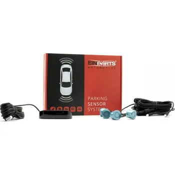 Parkovací asistent EPP8100 Parkovací Asistent s Displejem a Reproduktorem (8 tyrkysových senzorů)