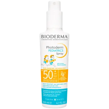 Přípravek na opalování Bioderma Photoderm Pediatrics Spray SPF50+ 200 ml