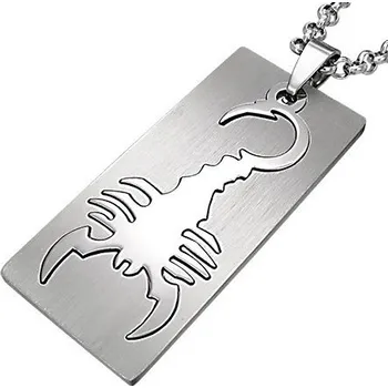 Přívěsek Ocelový přívěsek Štír– dvoudílný