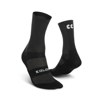 Pánské ponožky Cyklistické ponožky KALAS Z3 | Ponožky vysoké Verano | black Velikost: 40-42