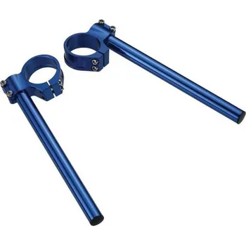 Osvětlení pro motocykl ACCEL řidítka dvoudílná s regulací STREET low rukojeť/montáž 50mm barva světle modrá - (ACCEL řidítka dvoudílná s regulací STREET low rukojeť/montáž 50mm barva světle modrá -)