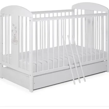 Dětská postýlka Dětská postýlka se šuplíkem 120x60 cm Tomi Bear