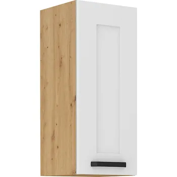 Kuchyňská skříňka Horní skříňka, bílá/dub artisan, LULA 30 G-72 1F