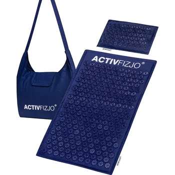 ACTIVESHOP Malá akupresní podložka s polštářem PREMIUM - modrá