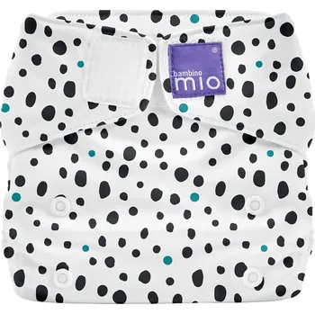 Plenkové kalhoty Bambino Mio Bambino Mio Miosolo látková plenka all in one Dalmatian Dots" "Barva:vzorované|Druh plenek:látkové|Hmotnost dítěte:3 - 15 kg|Počet kusů:1 ks|Typ:vše v jednom|Vzor:Dalmatian Dots|Značka:Bambino Mio|