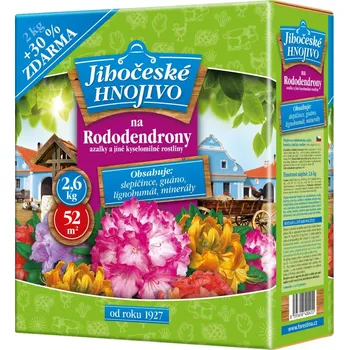Hnojivo Jihočeské hnojivo - Azalky a rododendrony 2kg + 30% zdarma