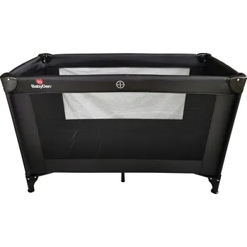 Dětská postýlka Baby Dan cestovní postýlka Black v tašce 60x120 cm černá