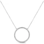 NUBIS® Střibrný náhrdelník kolečko - NB-2338