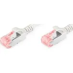 Digitus DK-1624-010S Patch, U/FTP, 6, lanko, Cu, LSZH, 1m, šedý