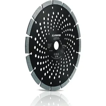 Řezný kotouč Kotouč diamantový segmentový HURACAN 230x22,2x12mm STAYER