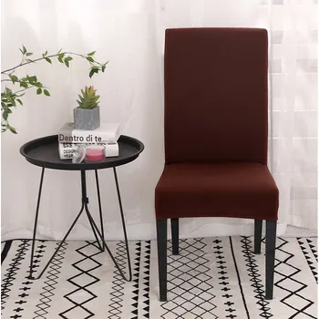 Potah na židli Numberoplus Univerzální elastický potah na židli - Hnědá