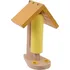 Wildlife World Krmítko pro motýly, včely a čmeláky dřevěné 18 x 12 cm žluté