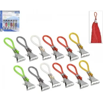 Držák na ručník Skřipec na ručník mini 12 ks