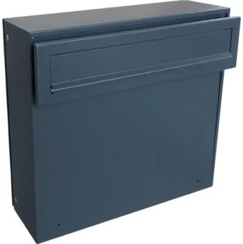 Poštovní schránka DOLS A-050 ČD-50A RAL7016 - poštovní schránka pro sendvičovou montáž na výplň plotu, branky a dveří, antracit