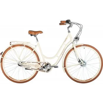Městské kolo Kenzel jízdní kolo Nostalgic Deluxe 3spd 28" 2026 béžovo-hnědé