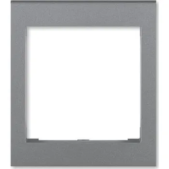 vypínač LEVIT M Kryt rámečku s otvorem 55x55 střední ocelová ABB 3901H-A00355 69