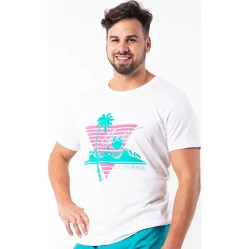 Pánské tričko Pánské tričko F92I03JR03D A009 bílá - Guess bílá XXL