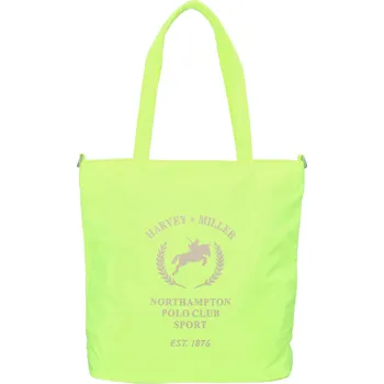 Kabelka Dámská látková taška neonově zelená - Coveri March zelená