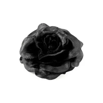 Gumička do vlasů růže černá
