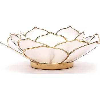 Svícen Lotosový svícen-Přírodní