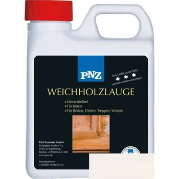 barva a nátěr na dřevo PNZ Louh na měkké dřevo Nr. 2 weiß / Č. 2 bílá 1 l