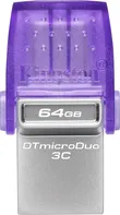 USB flash disk Kingston DataTraveler microDuo 3C 64 GB (DTDUO3CG3/64GB)