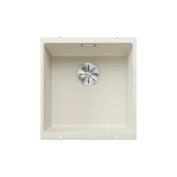 Granitový dřez Blanco SUBLINE 400 U InFino Silgranit bílá soft - 527166 + ZÁRUKA 3 ROKY ZDARMA