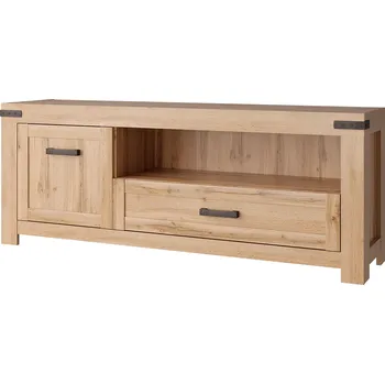 Televizní stolek RTV stolek 1D1S/160, dub wotan, MORATIZ