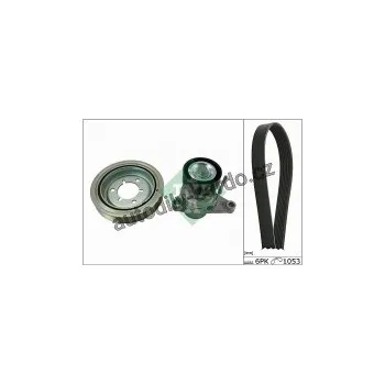 Rozvod motoru Sada žebrovaných klínových řemenů INA (IN 529007010)