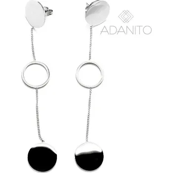 Náušnice Visací náušnice z chirurgické oceli kolečka