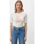 s.Oliver dámské triko s potiskem bílé Velikost: 32