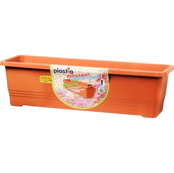 Truhlík Truhlík samozavlažovací bergamont - terakota 80cm