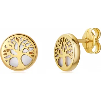 Náušnice SOFIA zlaté náušnice strom života AG8856-PRE2-14KYG