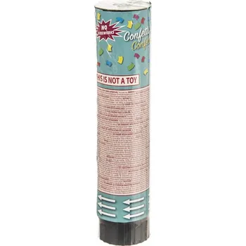 Konfeta Konfety vystřelovací 20 cm