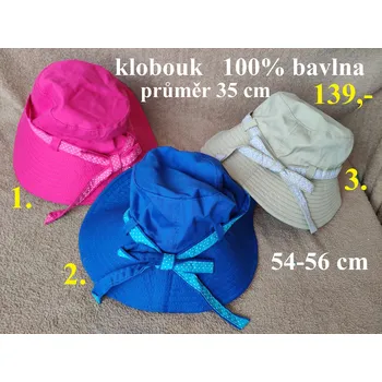 Klobouk KLOBOUK BAVLNĚNÝ DÁMSKÝ - 2