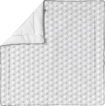 Matrace Baby Dan Baby Dan bavlněná hrací matrace Harmony Baby Grey, 100x100 cm" "Barva:šedé|Druh:Hrací podložky|Materiál:bavlněné|Typ:matrace|