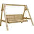 Zahradní houpačka Zahradní houpačka impregnované borové dřevo 205 x 150 x 157 cm