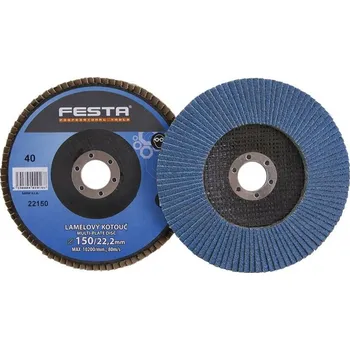 Příslušenství k brusce Kotouč lamelový brusný 150/z40