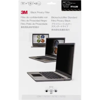 Počítač 3M PF140W9B Blickschutzfilter Black für 35,6cm 14,0" 16:9