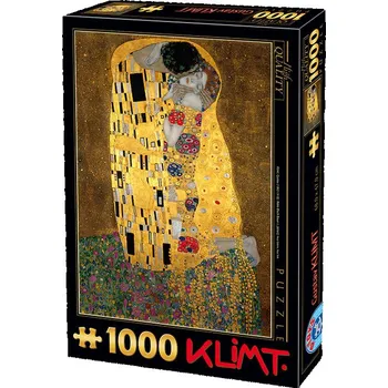 Puzzle Puzzle D‐TOYS Polibek (detail), 1000 dílků + k objednávce puzzle zdarma