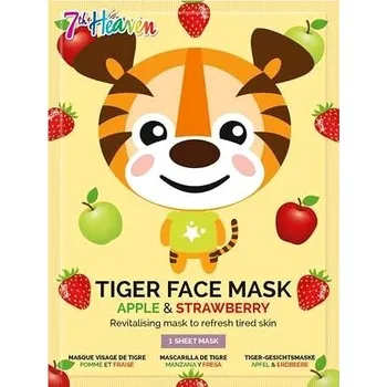 Pleťová maska 7th Heaven Dětská maska tygr