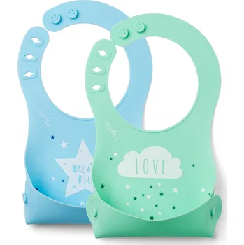 Bryndák NUVITA Silikonový bryndák, Blue/Green