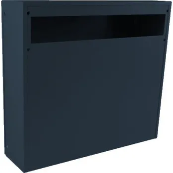 Poštovní schránka DOLS A-050 RAL7016 - tělo poštovní schránky pro sendvičovou montáž, antracit