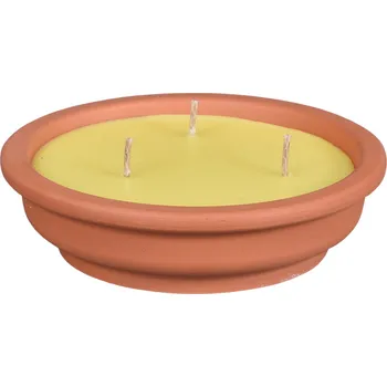 Svíčka Svíčka CITRONELLA žardinka 180g d14x4cm