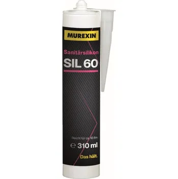 stavební silikon MUREXIN Silikon sanitární SIL60 BASALT 310 ml