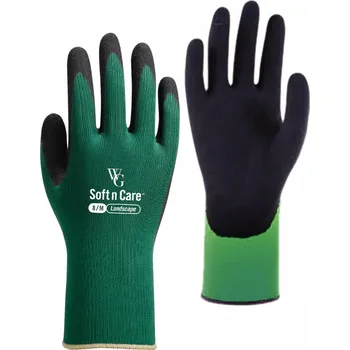 Pracovní rukavice Rukavice Landscape tm. zelené vel. 7/S Rosteto