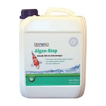 Jezírková chemie Tripond Algen-Stop 5000 g, pro jezírko 100 m3, přípravek proti zelené a kalné vodě
