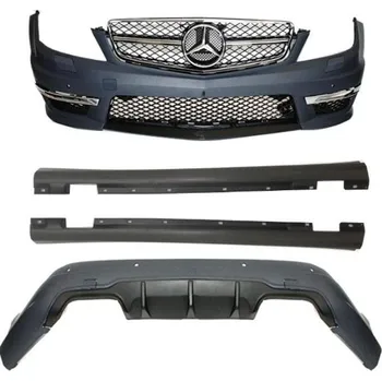 Tuning PROTEC Body Kit Mercedes C-Class W204 Facelift C63 AMG