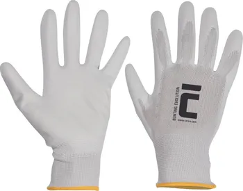 Pracovní rukavice CERVA Bunting Evolution rukavice PU dlaň bílé